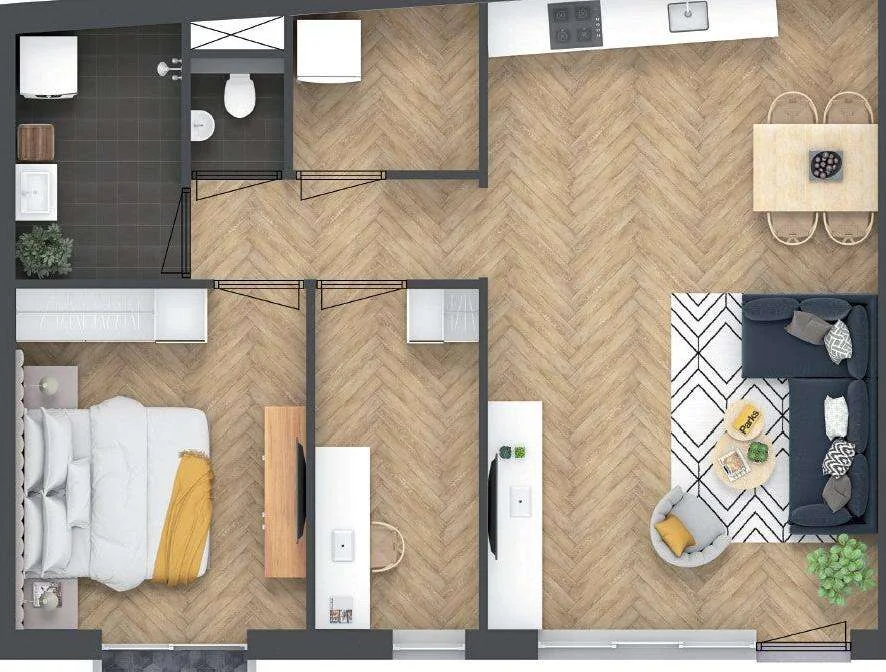 Foto van de Appartement gelegen aan de Markt in Roosendaal