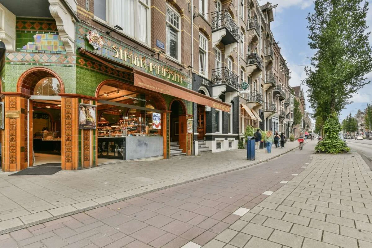 Foto van de Appartement gelegen aan de Ruysdaelstraat in Amsterdam