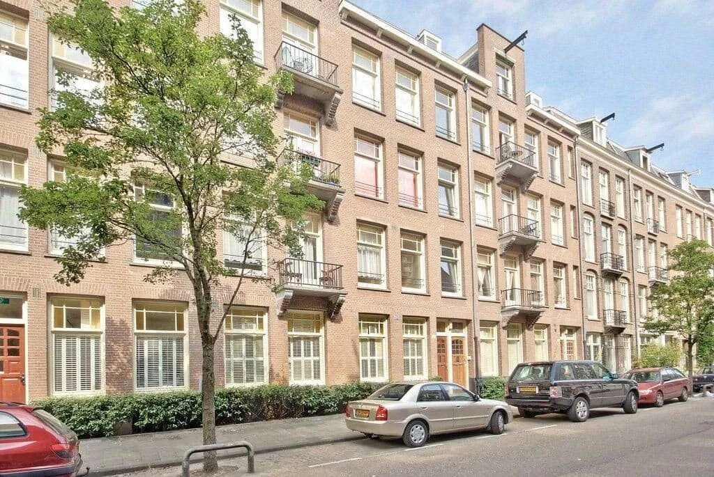 Foto van de Appartement gelegen aan de Ruysdaelstraat in Amsterdam