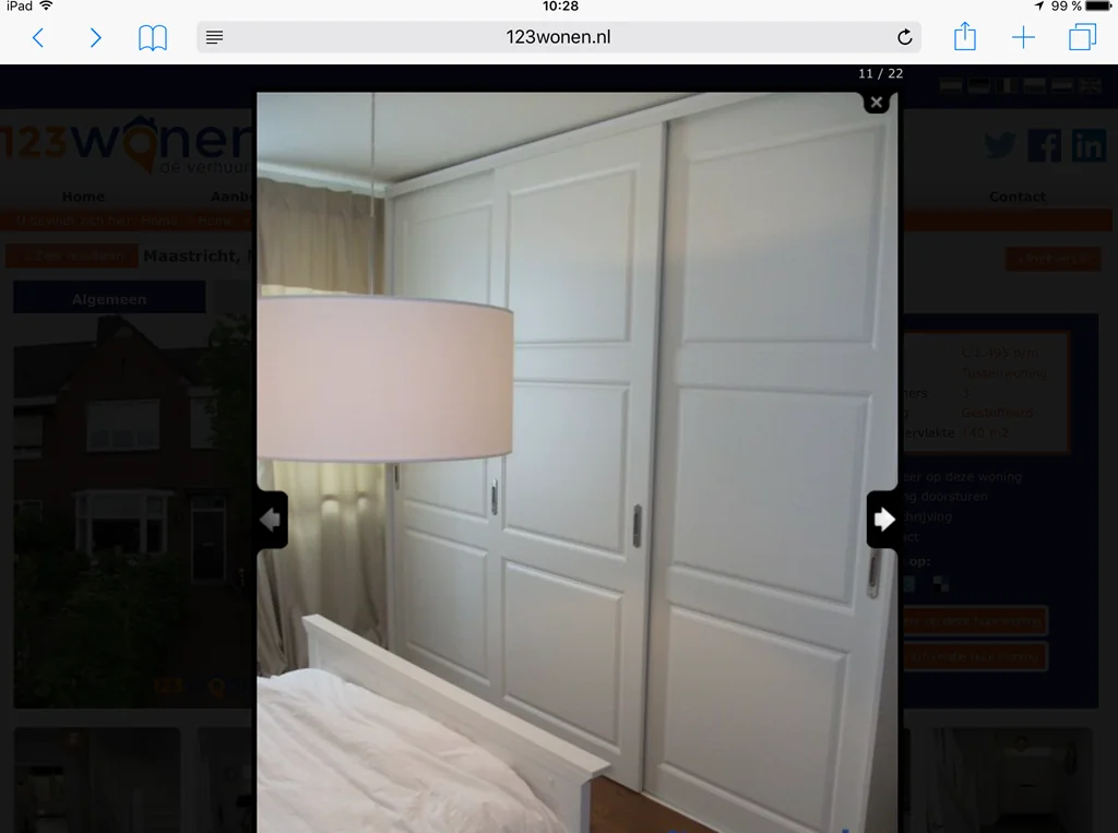 Foto van de Appartement gelegen aan de Meerssenerweg in Maastricht