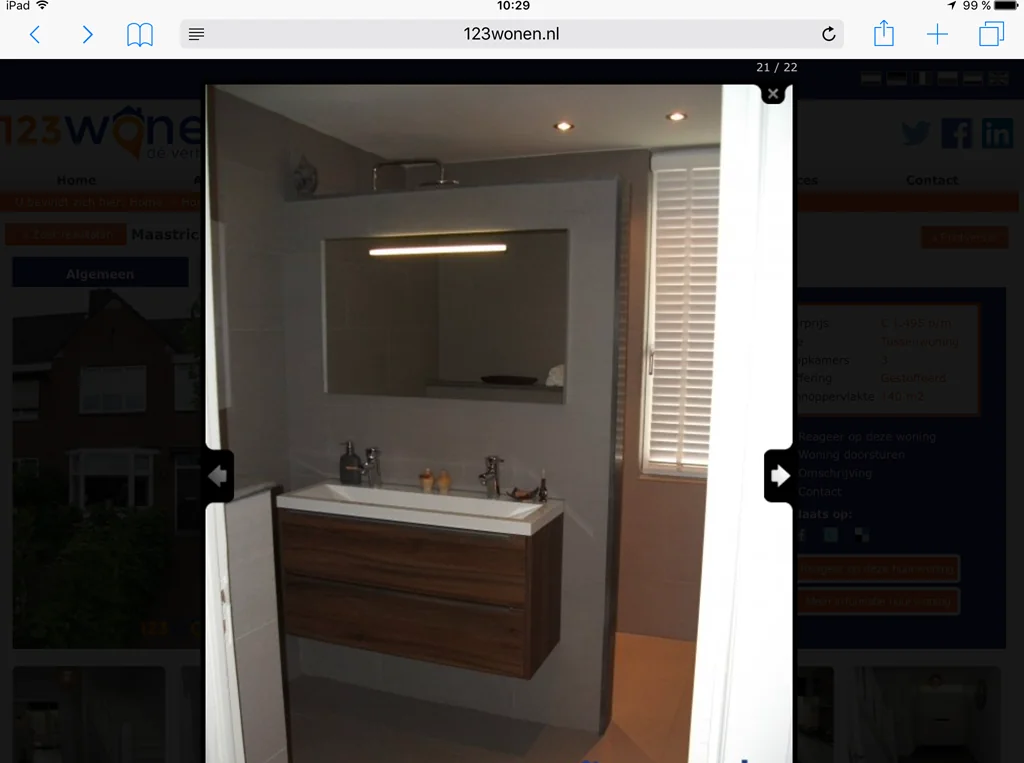 Foto van de Appartement gelegen aan de Meerssenerweg in Maastricht