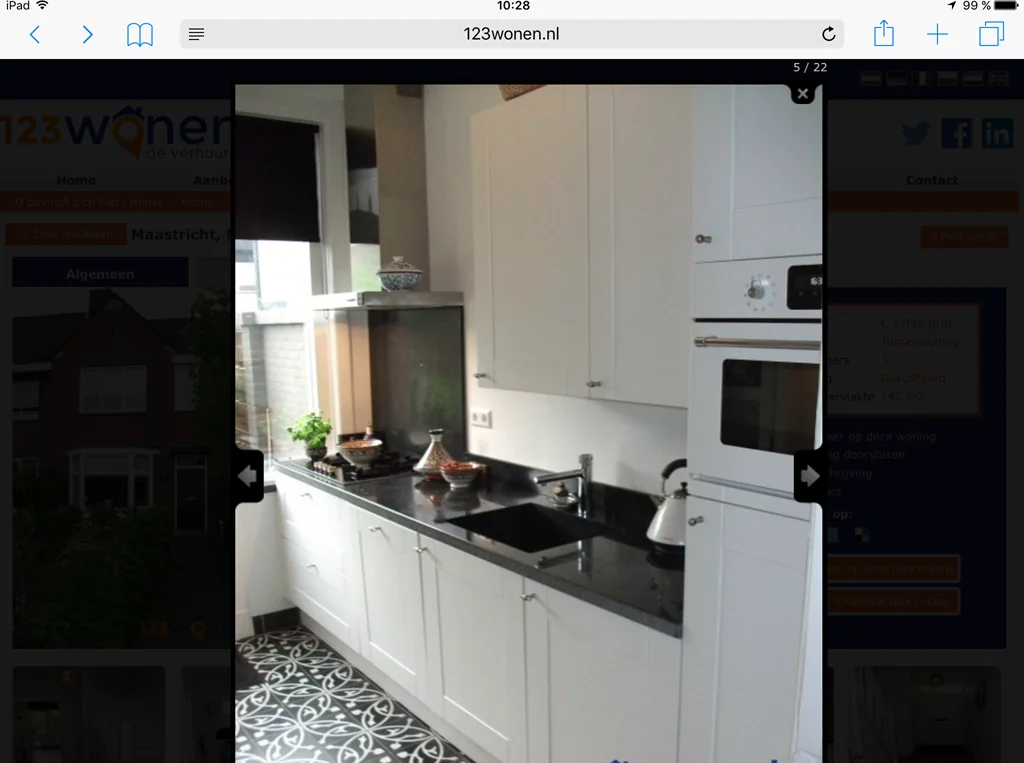 Foto van de Appartement gelegen aan de Meerssenerweg in Maastricht