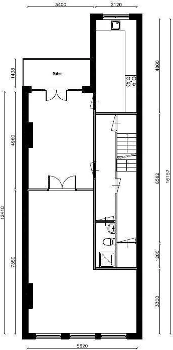 Foto van de Appartement gelegen aan de Jacob van Lennepkade in Amsterdam