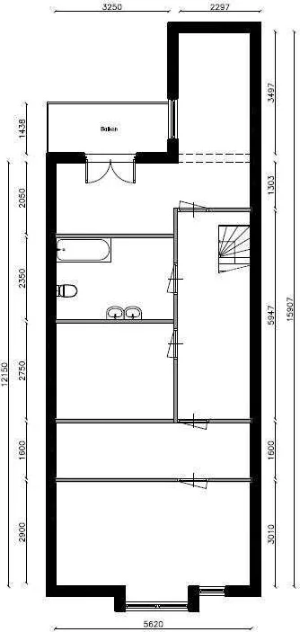 Foto van de Appartement gelegen aan de Jacob van Lennepkade in Amsterdam