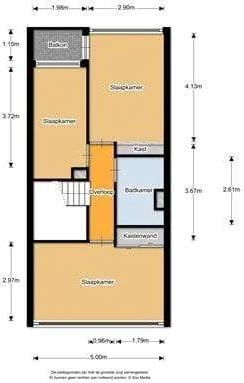 Foto van de Appartement gelegen aan de Kierkegaardstraat in Amstelveen