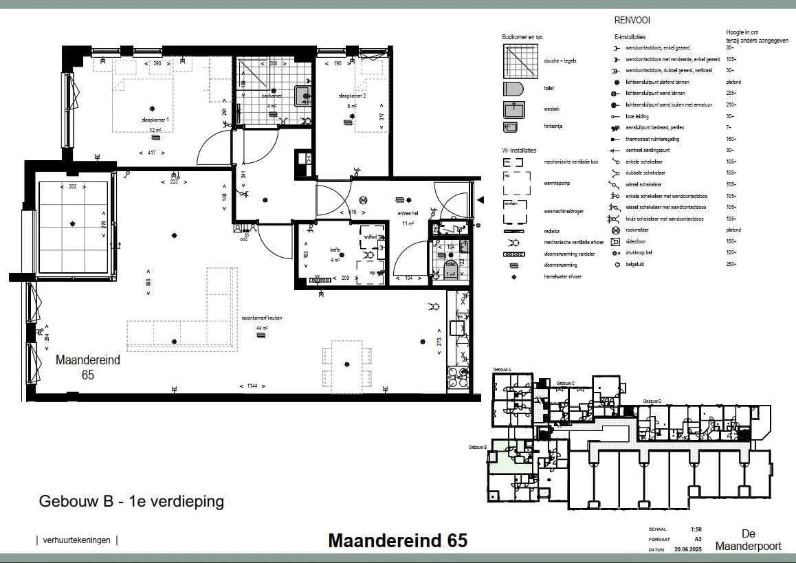 Foto van de Appartement gelegen aan de Maandereind in Ede