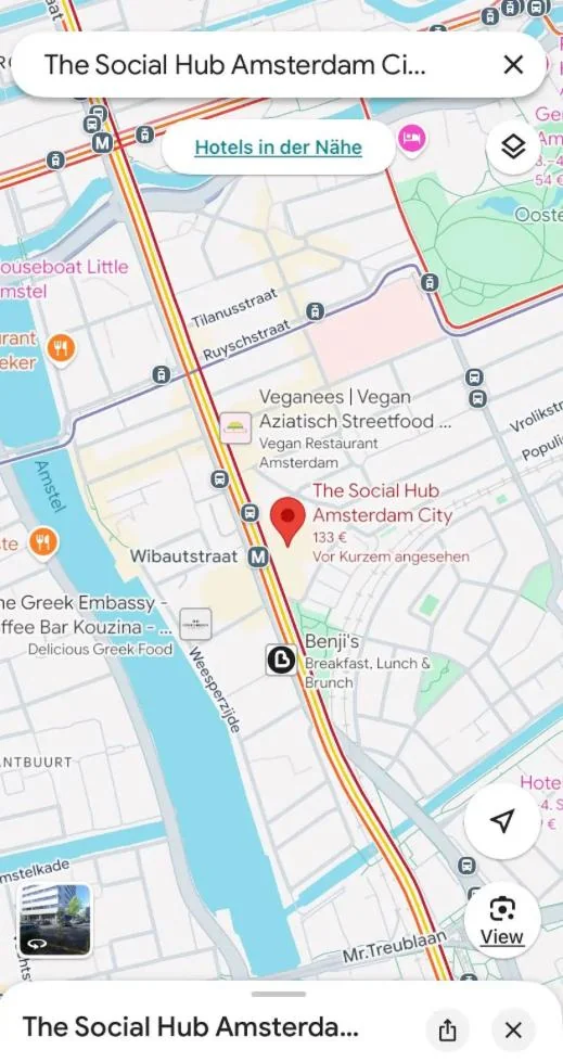 Foto van de Kamer gelegen aan de Wibautstraat in Amsterdam