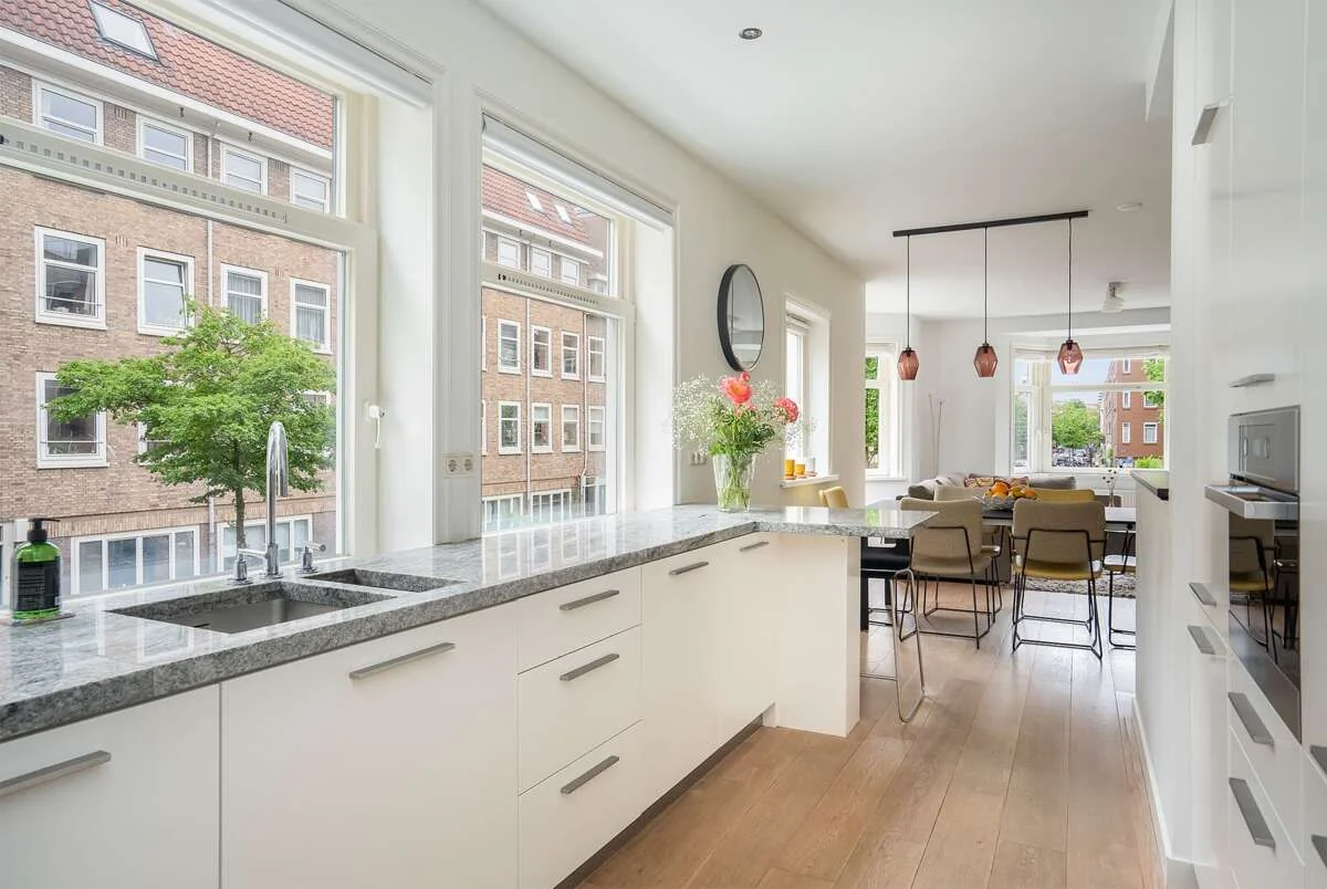 Foto van de Appartement gelegen aan de Van Bossestraat in Amsterdam