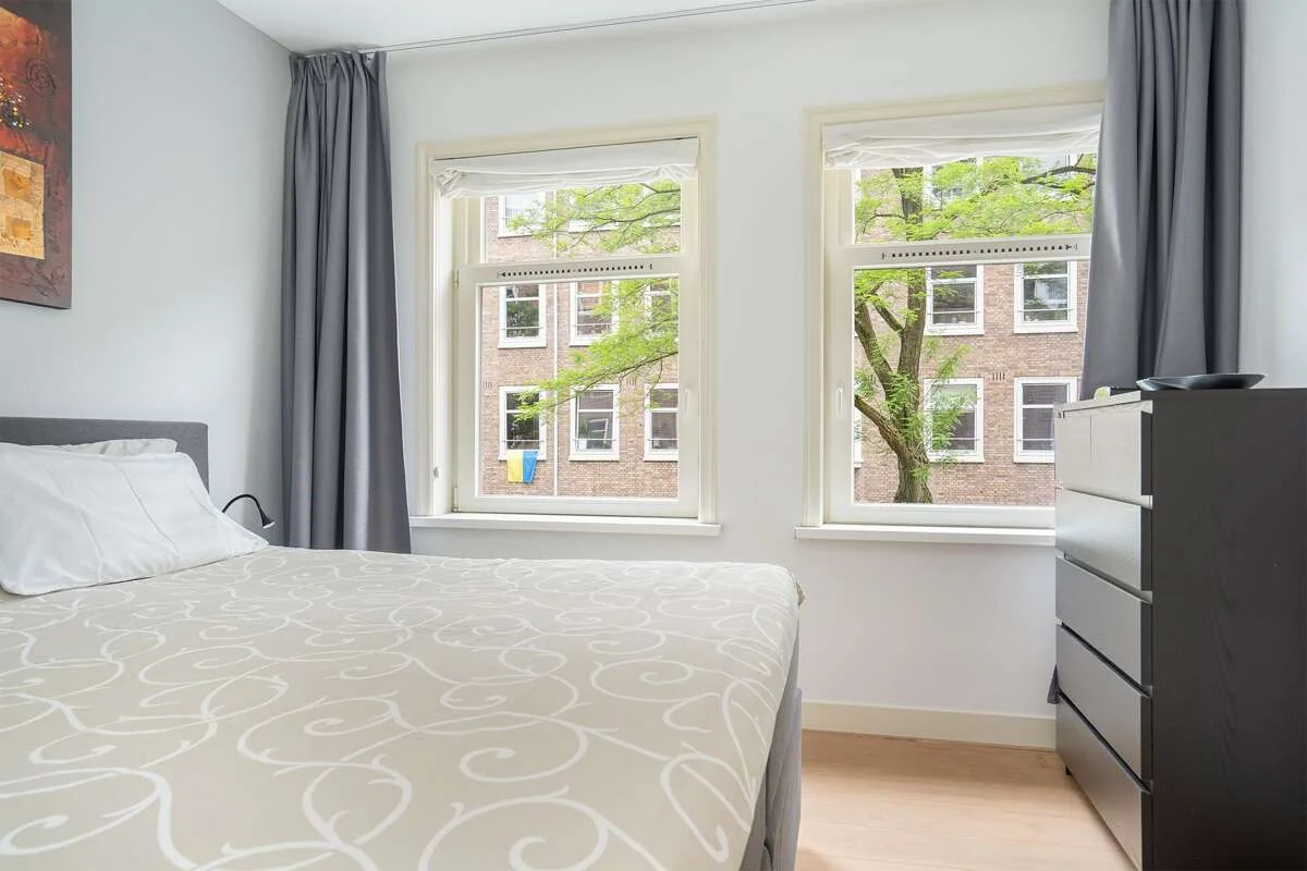 Foto van de Appartement gelegen aan de Van Bossestraat in Amsterdam