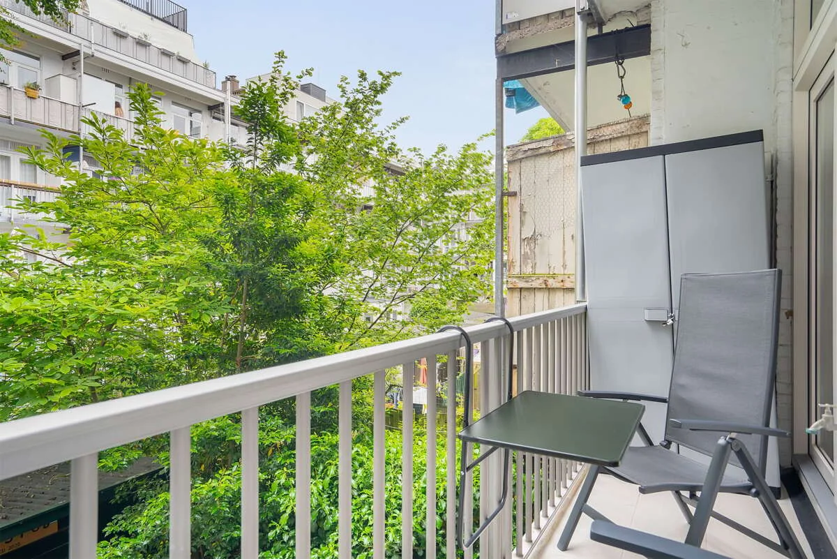 Foto van de Appartement gelegen aan de Van Bossestraat in Amsterdam
