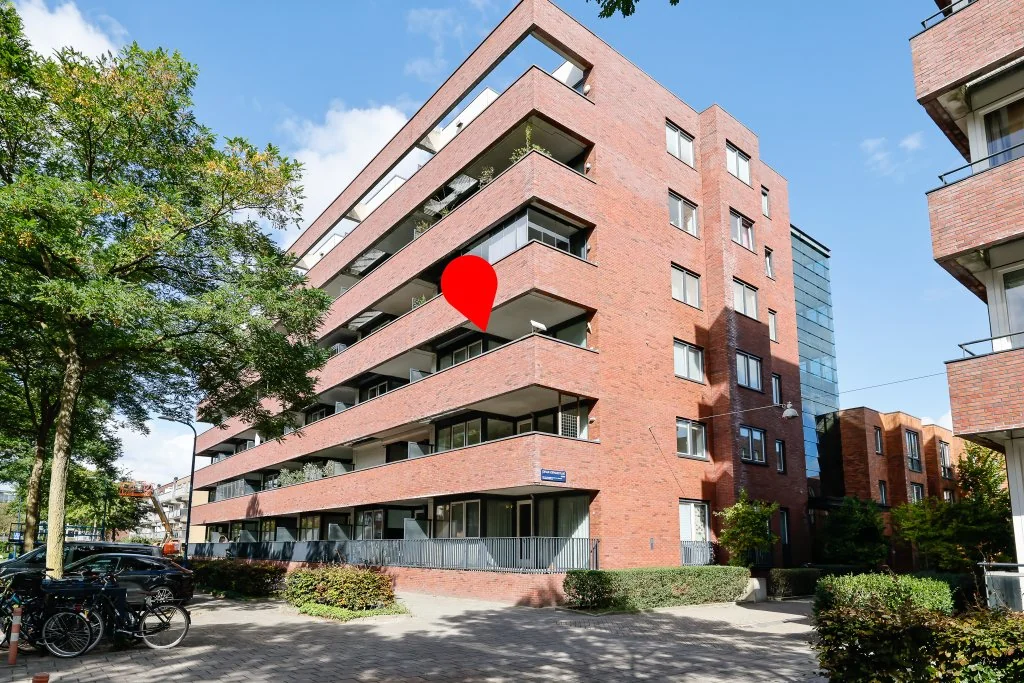 Foto van de Appartement gelegen aan de Johan Hofmanstraat in Amsterdam