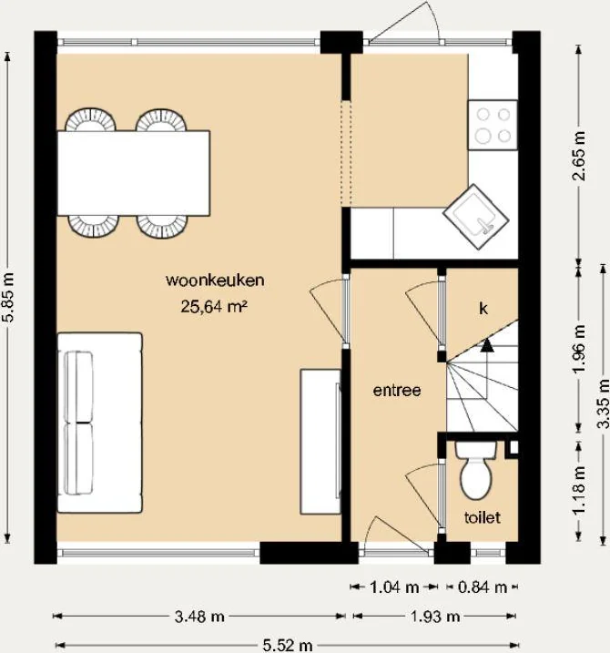 Foto van de Kamer gelegen aan de Acacialaan in Linschoten