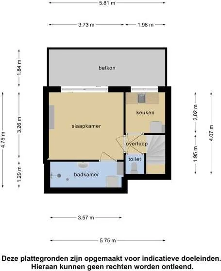 Foto van de Appartement gelegen aan de Pleinweg in Rotterdam
