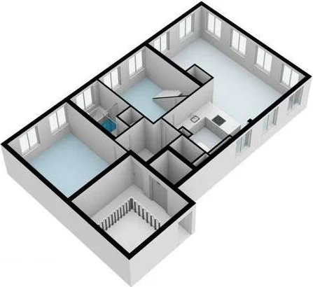 Foto van de Appartement gelegen aan de Minervaplein in Amsterdam