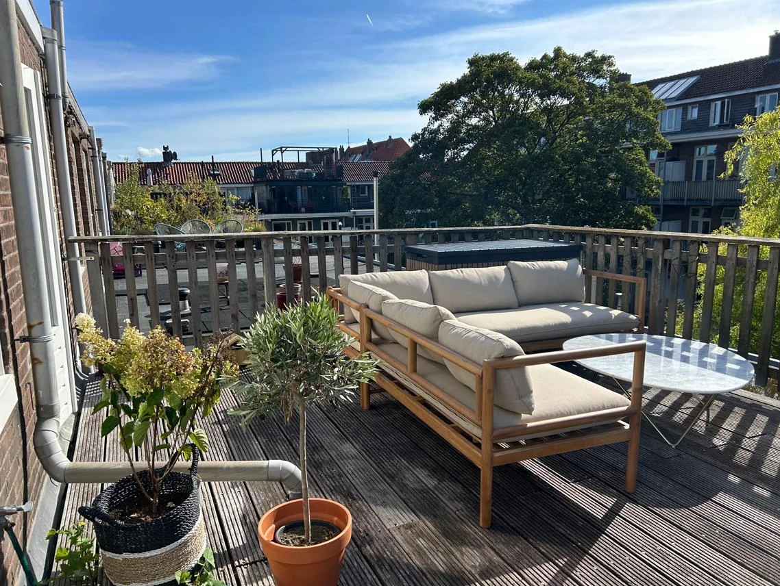 Foto van de Appartement gelegen aan de Hillegomstraat in Amsterdam