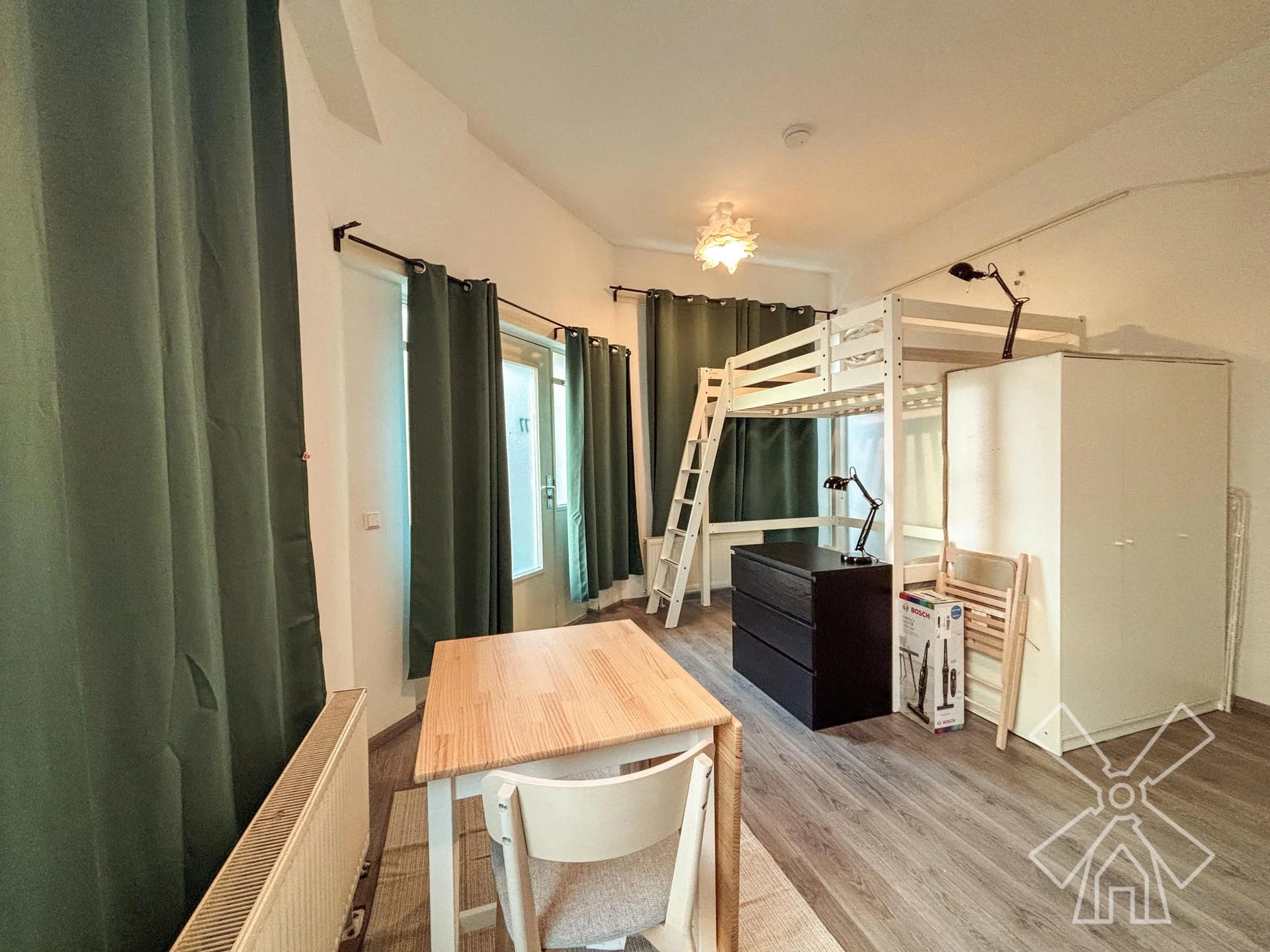 Foto van de Studio gelegen aan de Gouwestraat in Den Haag