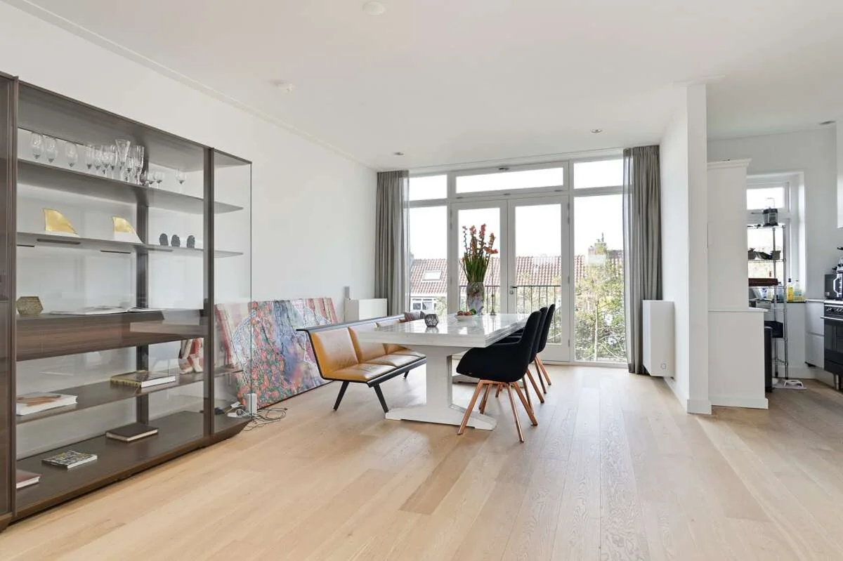 Foto van de Appartement gelegen aan de Linnaeusparkweg in Amsterdam
