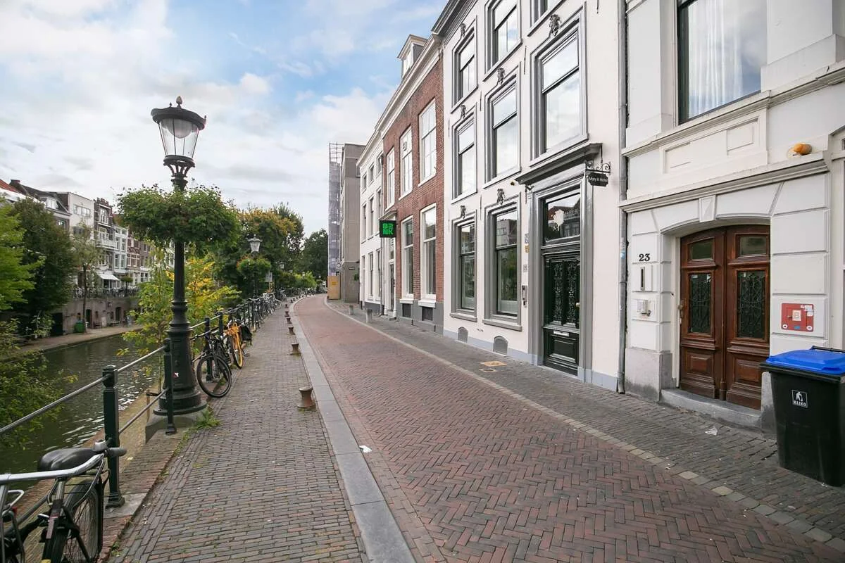 Foto van de Studio gelegen aan de Oudegracht in Utrecht