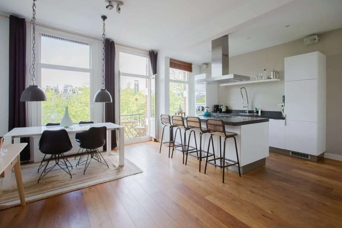 Foto van de Appartement gelegen aan de Leidsekade in Amsterdam