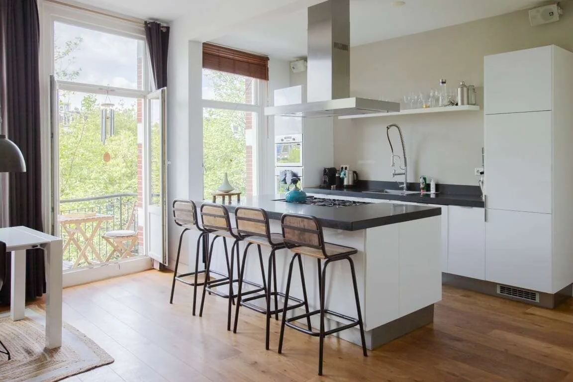 Foto van de Appartement gelegen aan de Leidsekade in Amsterdam