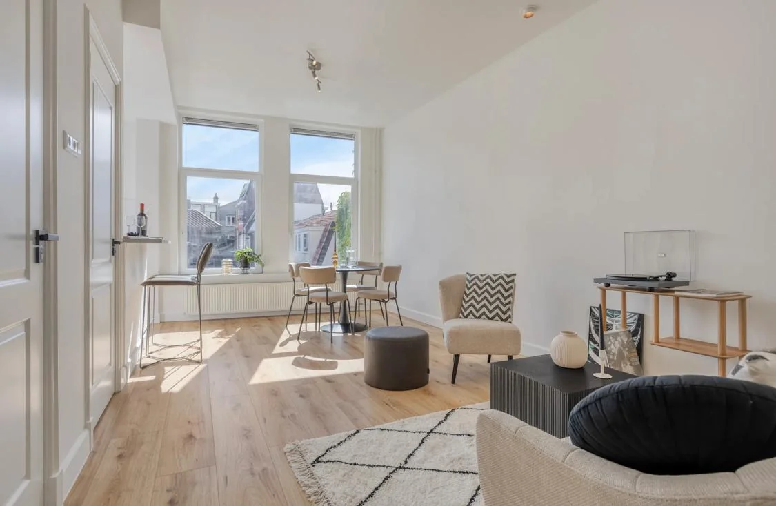 Foto van de Appartement gelegen aan de Kennemerstraat in Haarlem