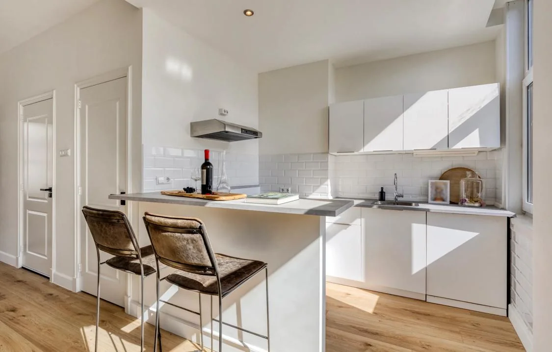 Foto van de Appartement gelegen aan de Kennemerstraat in Haarlem