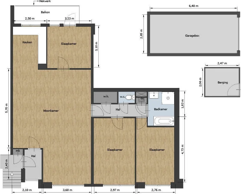 Foto van de Appartement gelegen aan de Noordwal in Den Haag