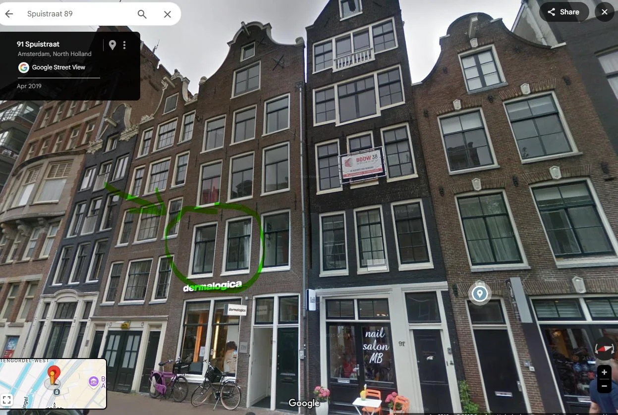 Foto van de Appartement gelegen aan de Spuistraat in Amsterdam