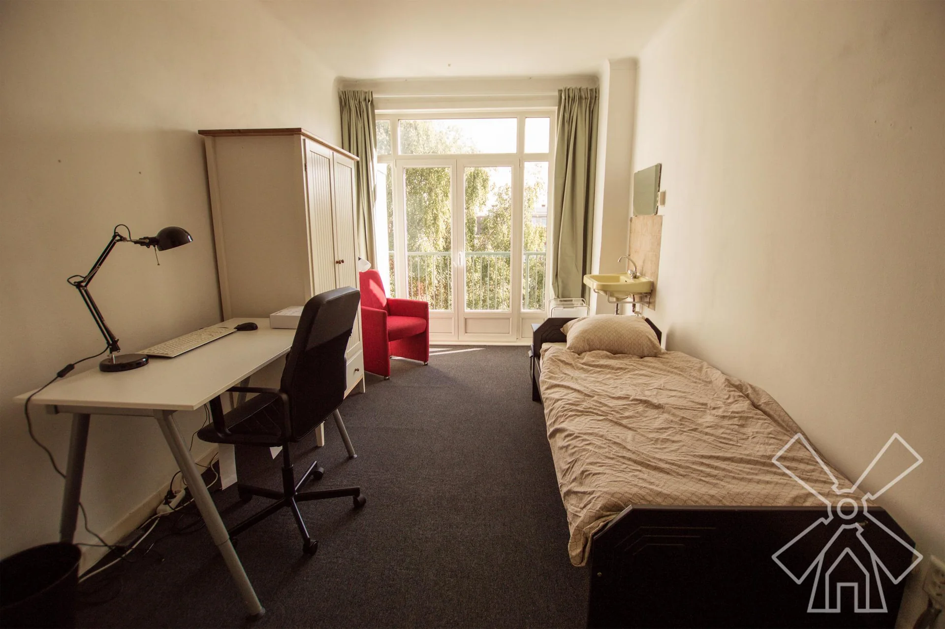 Foto van de Kamer gelegen aan de Oudemansstraat in Den Haag