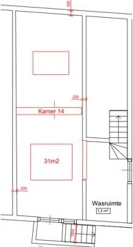 Foto van de Kamer gelegen aan de Groesbeeksedwarsweg in Nijmegen