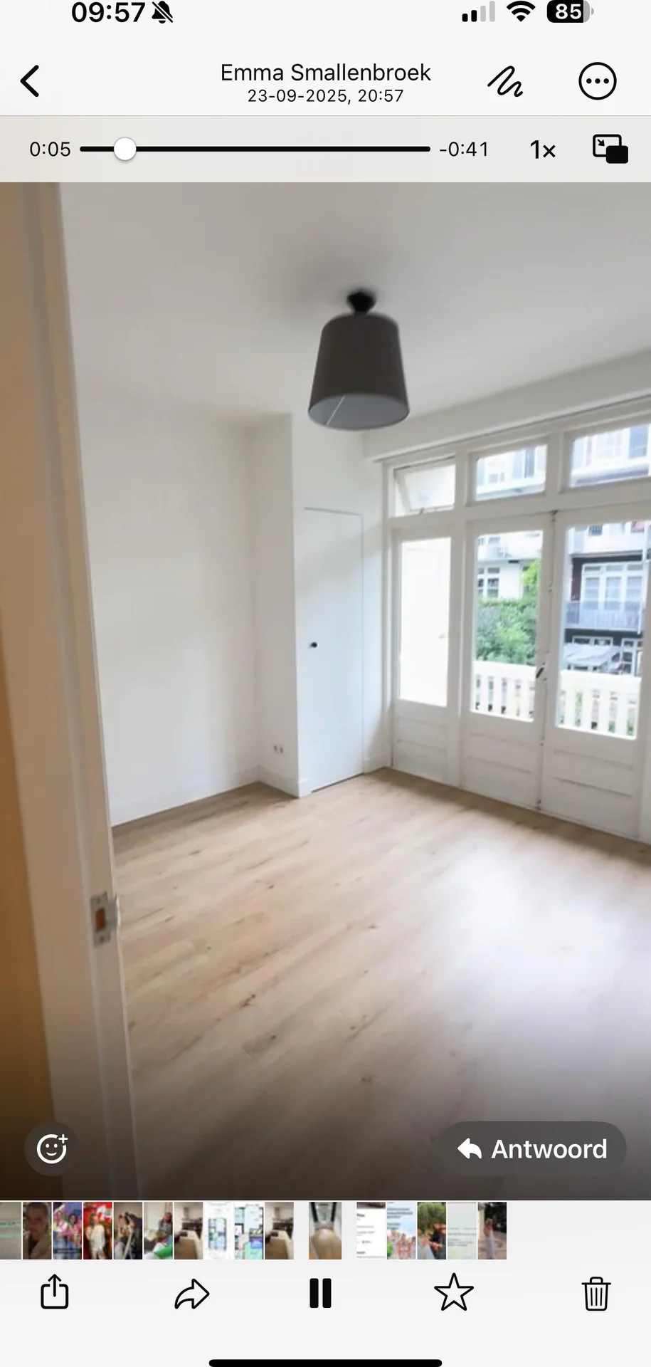 Foto van de Kamer gelegen aan de Hunzestraat in Amsterdam