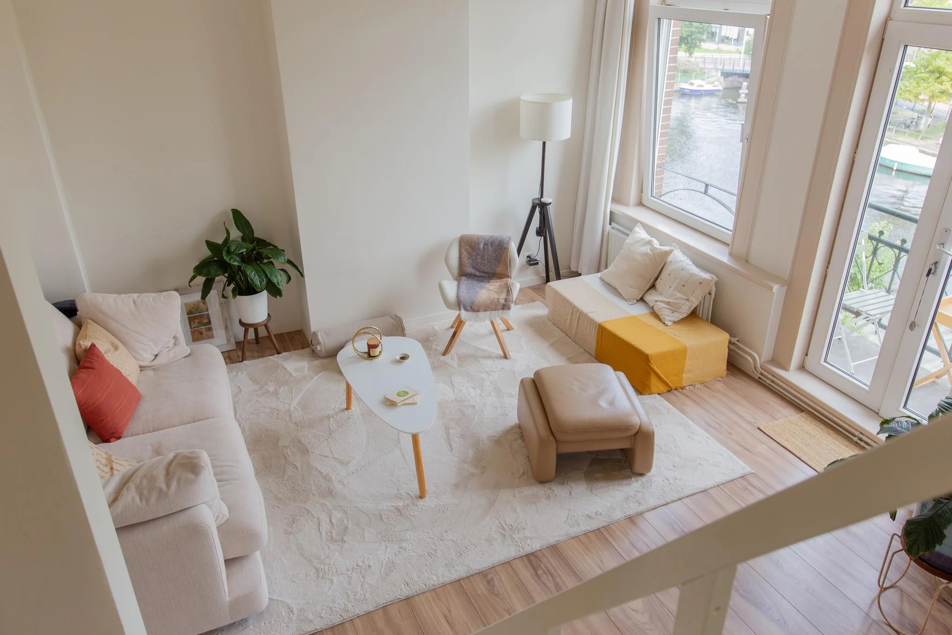 Foto van de Appartement gelegen aan de Bilderdijkkade in Amsterdam