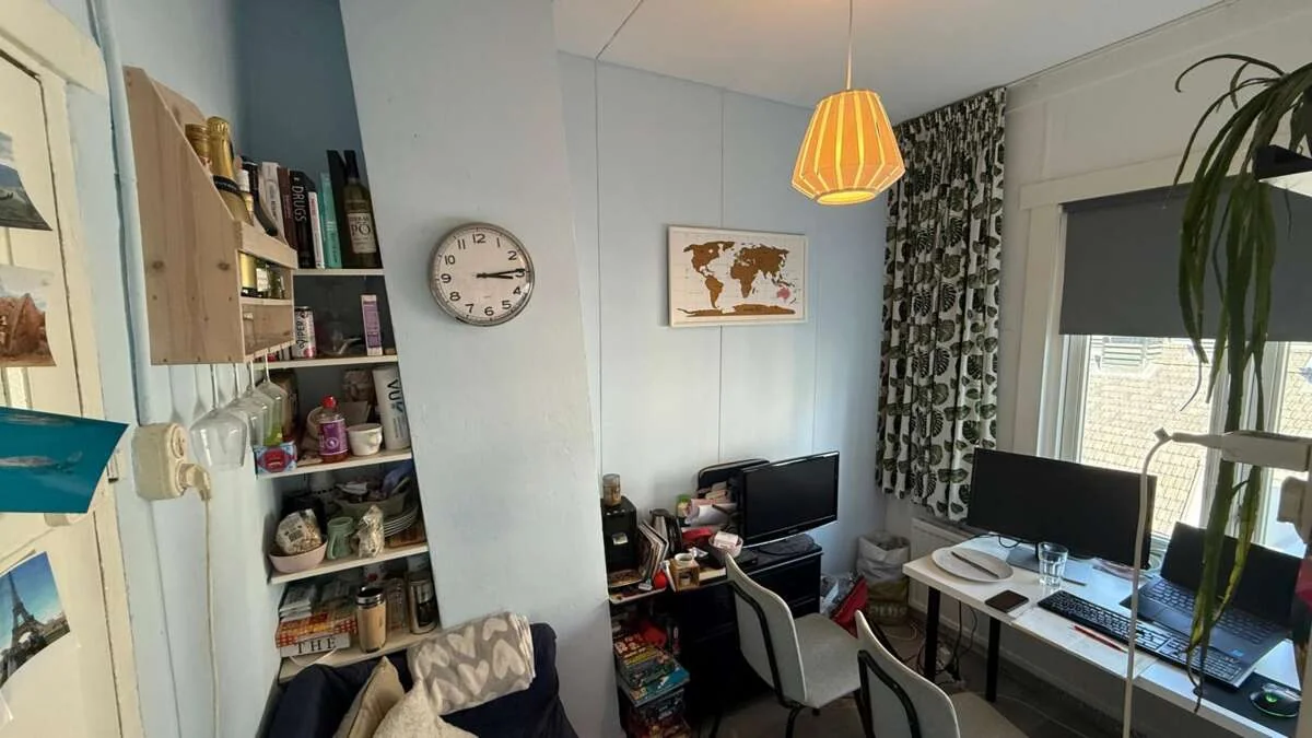Foto van de Kamer gelegen aan de Damstraat in Utrecht
