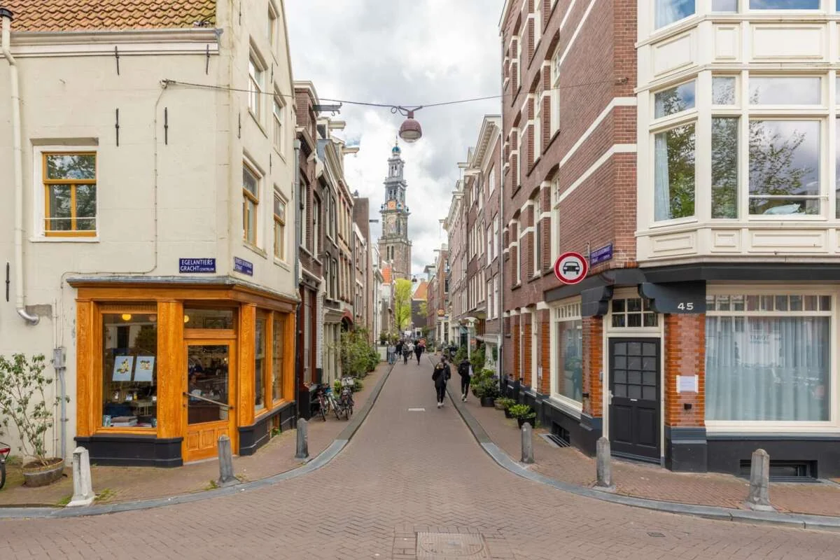 Foto van de Appartement gelegen aan de Egelantiersgracht in Amsterdam