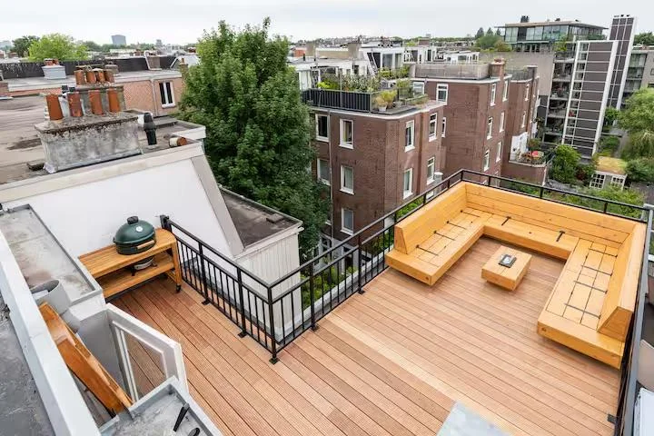 Foto van de Appartement gelegen aan de Kwakersplein in Amsterdam