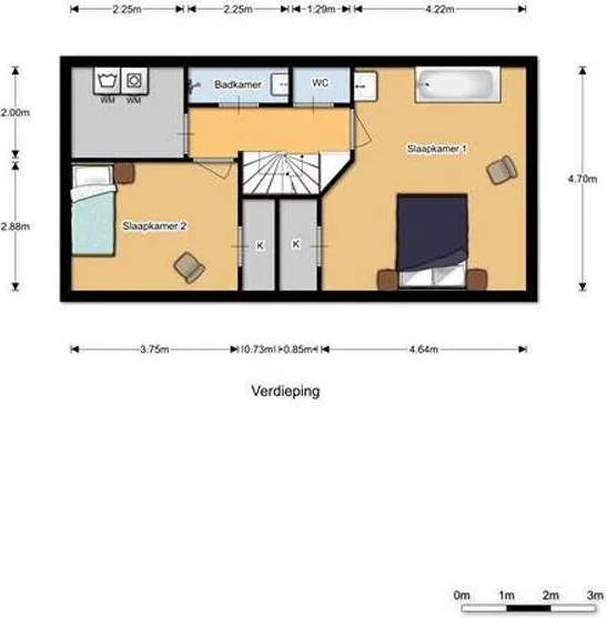 Foto van de Appartement gelegen aan de Ferdinand Bolweg in Amstelveen