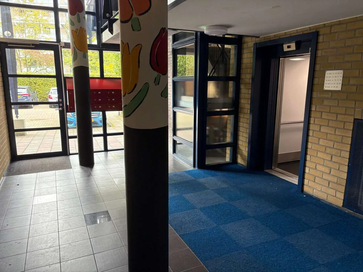Foto van de Appartement gelegen aan de Swammerdampad in Leiden