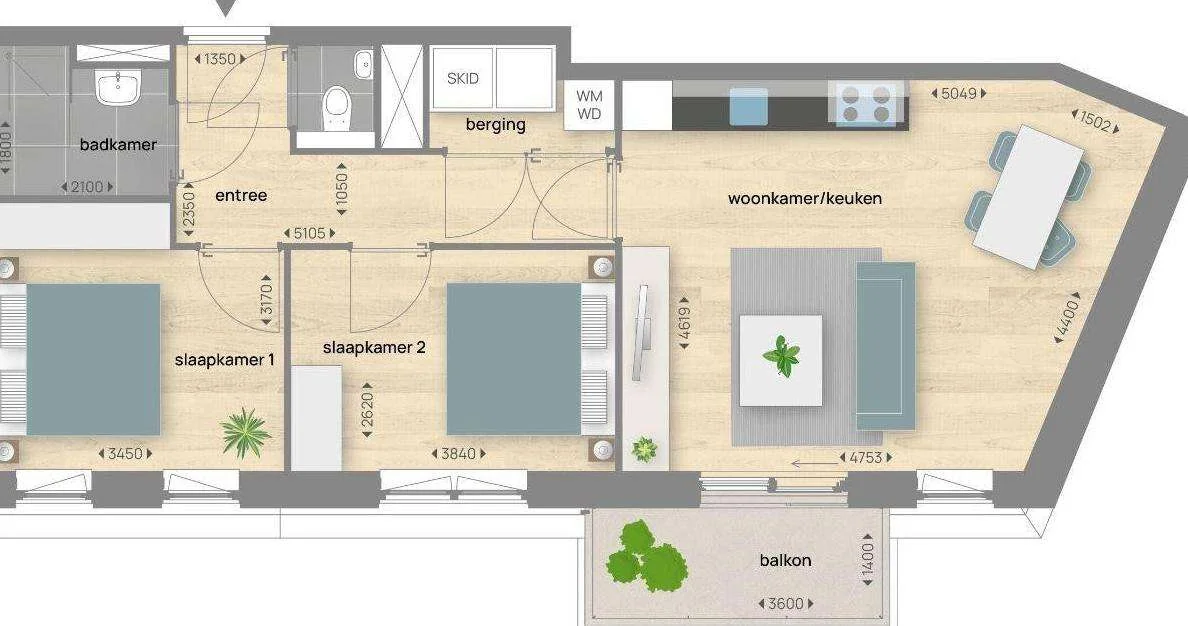 Foto van de Appartement gelegen aan de 's-Gravenweg in Rotterdam
