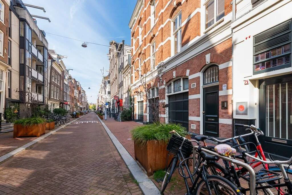 Foto van de Appartement gelegen aan de Kerkstraat in Amsterdam