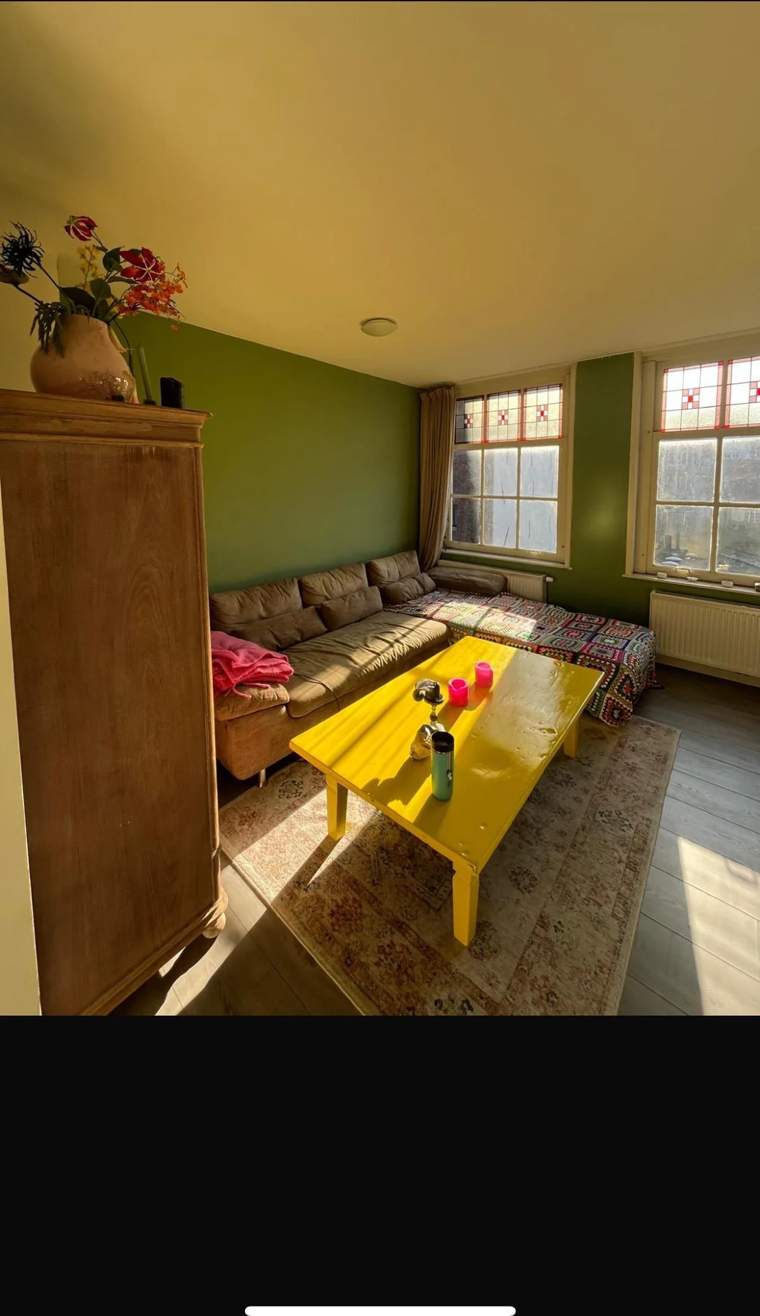 Foto van de Kamer gelegen aan de Driehoekstraat in Amsterdam