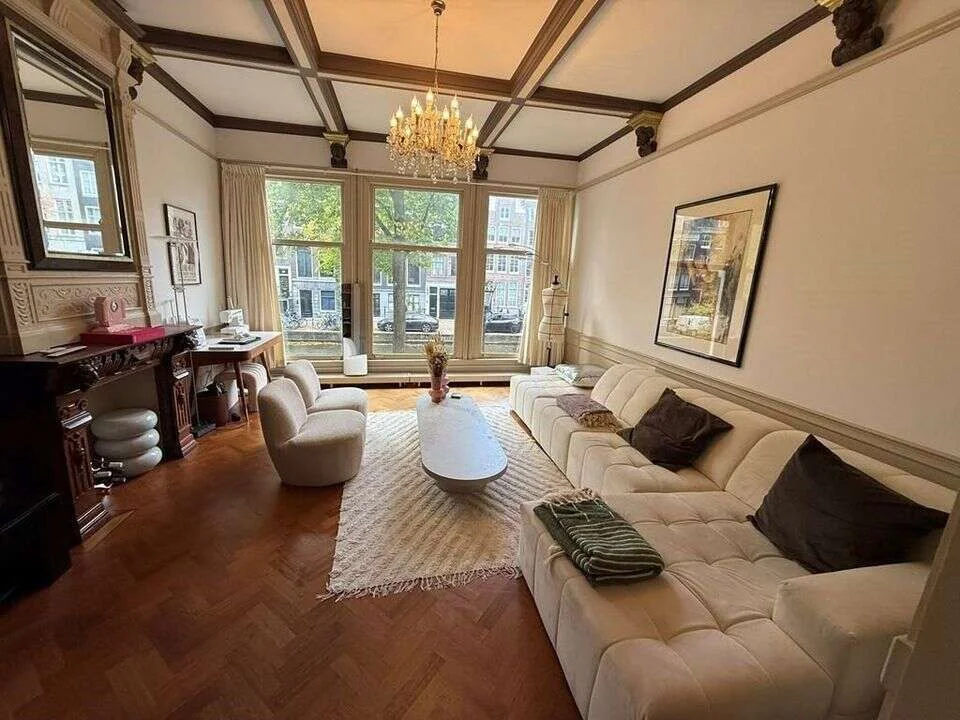 Foto van de Appartement gelegen aan de Reguliersgracht in Amsterdam