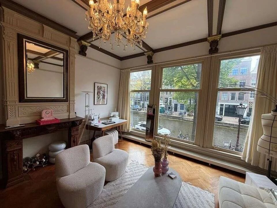 Foto van de Appartement gelegen aan de Reguliersgracht in Amsterdam