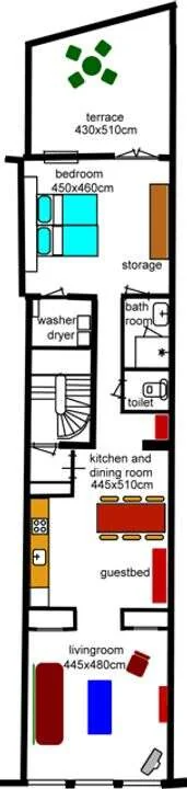 Foto van de Appartement gelegen aan de Reguliersgracht in Amsterdam