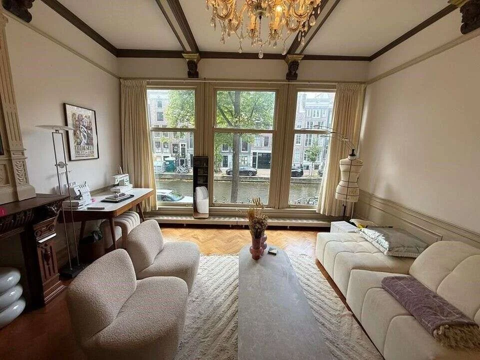 Foto van de Appartement gelegen aan de Reguliersgracht in Amsterdam