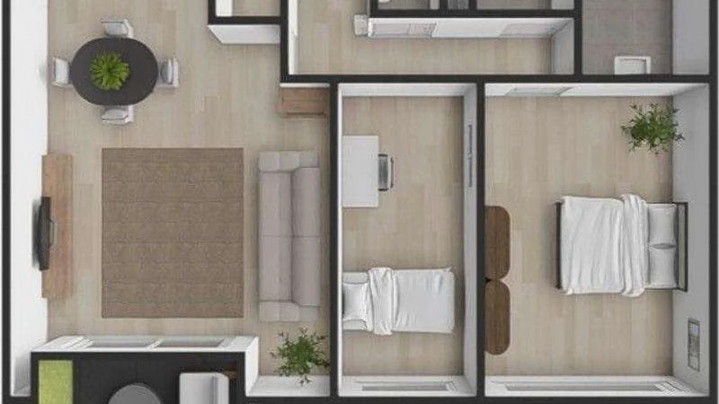 Foto van de Appartement gelegen aan de Akkerstraat in Breda