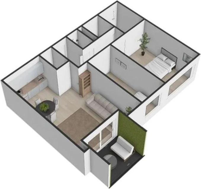 Foto van de Appartement gelegen aan de Akkerstraat in Breda