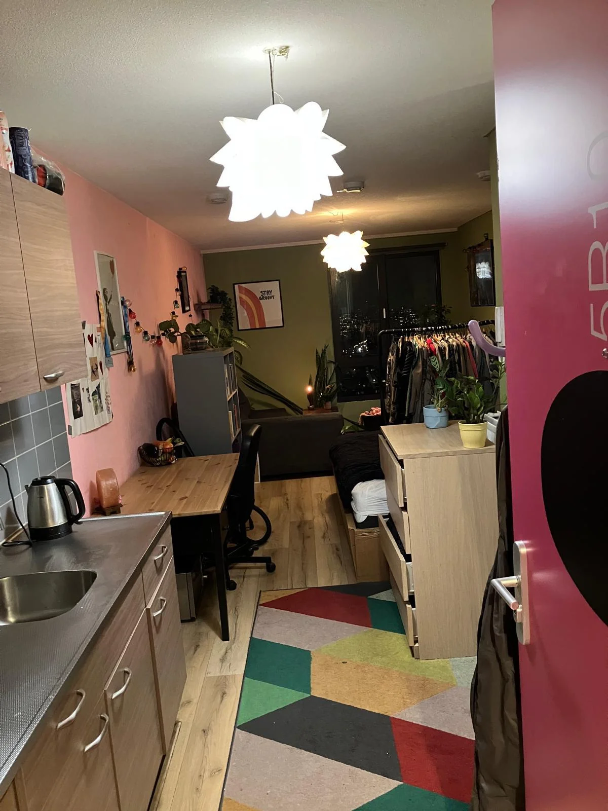 Foto van de Studio gelegen aan de Cornelis Lelylaan in Amsterdam