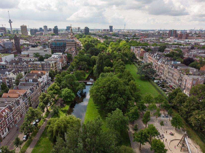 Foto van de Appartement gelegen aan de Heemraadssingel in Rotterdam