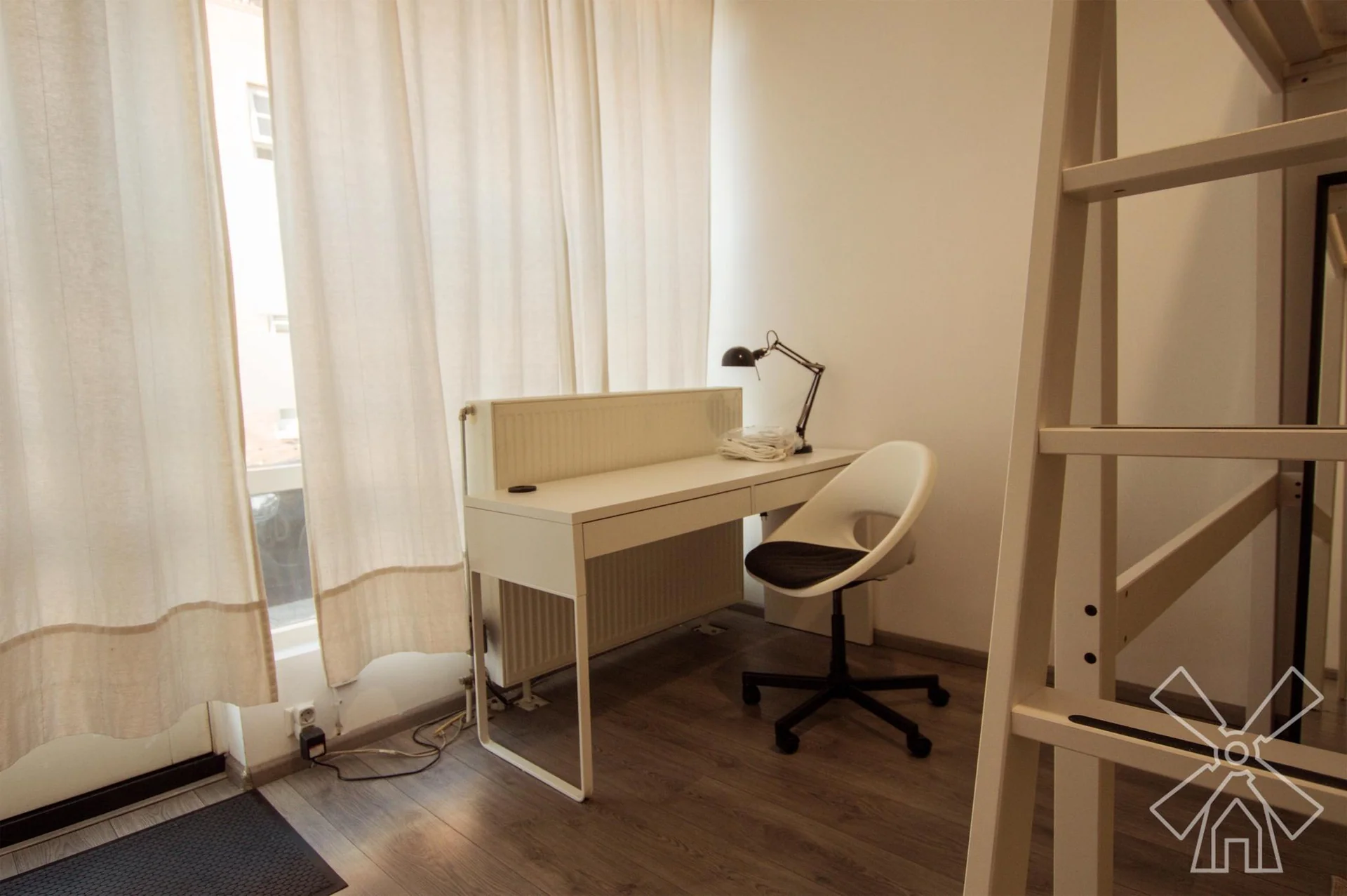 Foto van de Studio gelegen aan de Gouwestraat in Den Haag