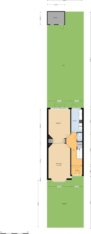 Foto van de Appartement gelegen aan de Doorniksestraat in Den Haag